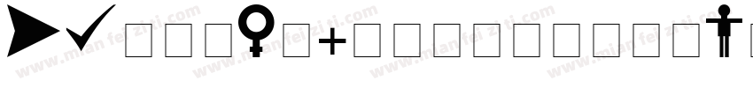 A&L Dingbats 1 Normal字体转换